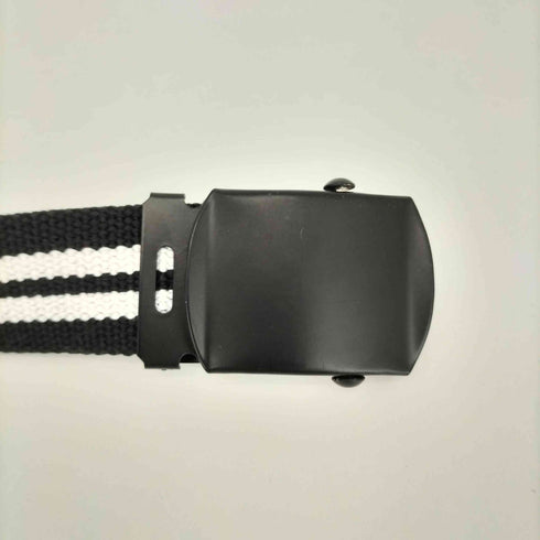 オーバープリント OVER PRINT 刺繍ロゴ コラボデザインベルト メンズ